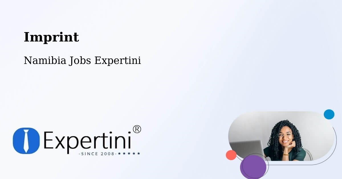 Imprint – Windhoek - Namibia Jobs Expertini